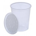 32oz Poly Fabric Tub + Lid